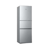 SIEMENS 西门子 KG23D166EW 直冷三门冰箱 232L 银色