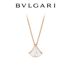 BVLGARI 宝格丽 DIVAS’ DREAM系列 母贝扇子吊坠项链 361782