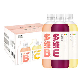 康师傅多维计划 维生素果汁饮料450ml*12瓶 混合装 热门商品 维生素混合果汁 450ml*12瓶