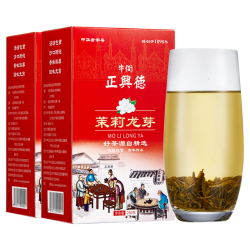 牛街正兴德 牛街正興徳中华茉莉花茶浓香型茶叶花茶茉莉龙芽散装实惠装500g