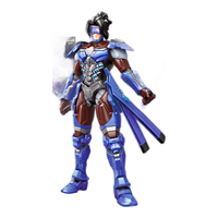 keeppley 奇妙积木 王者机甲超星版系列 78033 宫本武藏 未来纪元