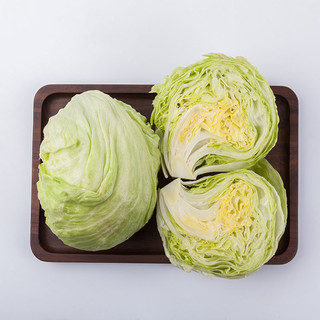 【千牛优福】球生菜500g新鲜蔬菜沙拉食材汉堡球形西生菜 5斤