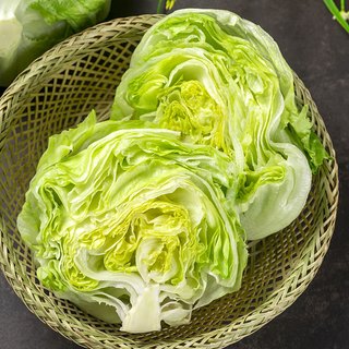 【千牛优福】球生菜500g新鲜蔬菜沙拉食材汉堡球形西生菜 5斤