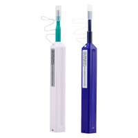 赛纤光纤清洁笔清洁器光纤端面清洁笔一按式LC清洁笔SC FC ST接口端面清洁盒 2.5mm清洁笔 适用