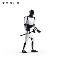 特斯拉 TESLA Bot 摆件人形玩偶机器人模型