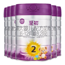 a2 至初系列 国行版 婴儿配方奶粉  2段 850g 6罐