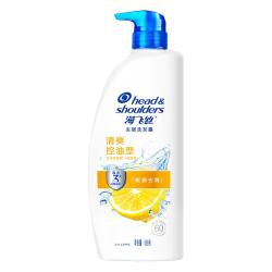 海飞丝 清爽去屑控油洗发水柔顺清洁洗头膏露男女任选