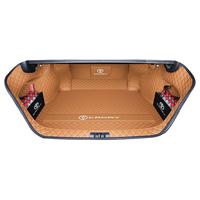 奇狐适用24款丰田凯美瑞后备箱垫全包围第六七八九代凯美瑞尾箱垫用品 耀夜黑【360°软包】+升级挡板 凯美瑞【 第九代 后排不可放倒】