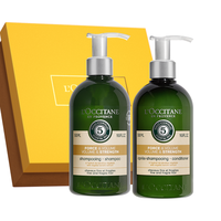 L'OCCITANE 欧舒丹 5合1草本菁纯洗发露套装 (强韧丰盈500ml+平衡500ml)