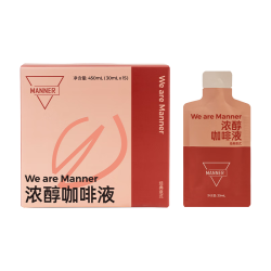 We are Manner 浓醇 咖啡液  包装 15杯 1盒