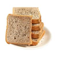 吉品到 黑麦奇亚籽吐司面包无蔗糖吐司面包全麦粗粮整箱饱腹零食早餐代餐 黑麦奇亚籽吐司 10包