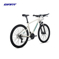 捷安特 ATX 660铝合金21速油压碟刹成人变速山地自行车 全消光杏子灰 26×19.5 L 173-186cm