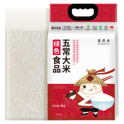 农民乐 当季新米 五常大米  袋装 10斤 5kg