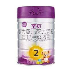 a2 至初系列 国行版 婴儿配方奶粉  2段 850g 4罐