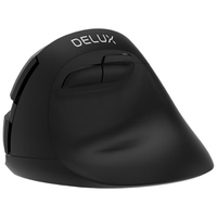 DeLUX 多彩 M618mini DB版 2.4G蓝牙 双模无线鼠标 2400DPI 黑色