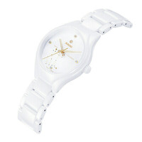 RADO 雷达 瑞士手表真系列陶瓷女士机械钻表十二星座 双子座R27244862