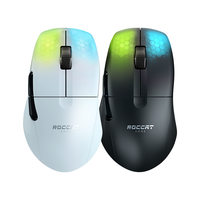 冰豹 KONE PRO AIR 职业版 2.4G蓝牙 多模无线鼠标 19000DPI RGB 极地白