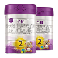 a2 艾尔 至初系列 较大婴儿奶粉 国行版 2段 850g*2罐 礼盒装