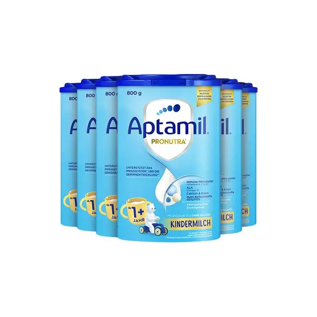 Aptamil 爱他美 经典版 幼儿奶粉 德版 1+段 800g*6罐 易乐罐