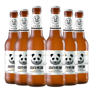 Jack Panda 果味 精酿小麦白啤酒  1x6x275ml 瓶装 275mL