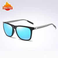 龙斗者 DRATRA 偏光太阳镜 个性方框运动遮阳镜