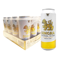SINGHA胜狮 大麦淡色拉格啤酒 490ml*12罐