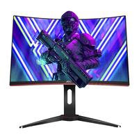 三星显示器S24R35AFHC 24英寸显示器 75Hz游戏办公高清护眼显示屏