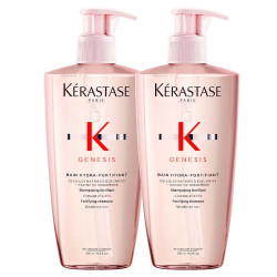 KÉRASTASE 卡诗 元气姜粉瓶生姜洗发水套装500ml*2*2+欧莱雅pro头皮精华90ml