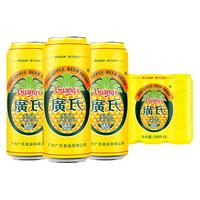 Guang’s/广氏 果味风味 菠萝啤碳酸饮料  500ml×3罐 500.00ml 包装