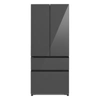 松下 NR-W472TG-H 双系统三循环 462L 玄木灰 法式多门冰箱