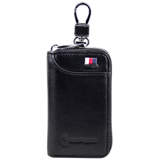 暇步士 男女通用真皮钥匙包 6钩大容量