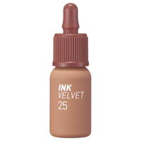 菲丽菲拉(peripera)丝绒墨彩唇釉磨砂小奶瓶女唇彩哑光保持不掉色桃桃奶咖 唇釉-桃桃奶咖25