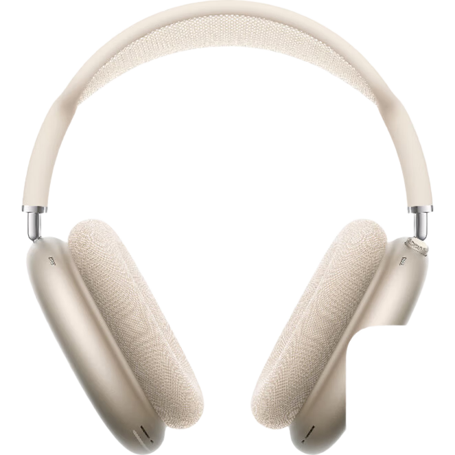 Apple 苹果AirPods Max 耳罩式头戴式主动降噪蓝牙耳机银色Lightning