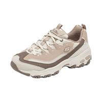 斯凯奇（Skechers）女鞋秋冬舒适休闲百搭老爹鞋150555 灰褐色/TPE 35.5