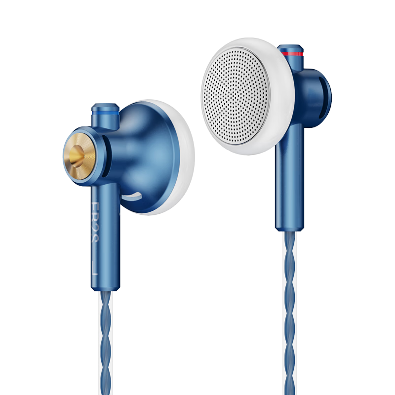  NICEHCK/原道 HiFi高音质 平头式有线耳机+带麦+TC3八股银色