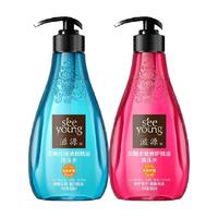 seeyoung 滋源 滋源无硫酸盐精油珍养系列 洗发水套装 (茶树控油清屑精油400ml+玫瑰柔顺修护精油400ml)