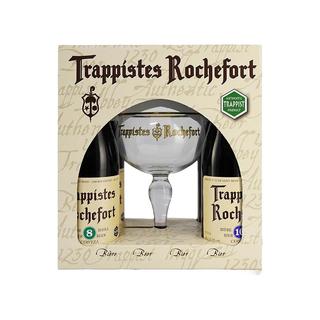  Trappistes Rochefort/罗斯福 比利时 啤酒礼盒 酒杯  礼盒装 330ml