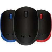 logitech 罗技 M171 2.4G无线鼠标 1000DPI 黑色+长款鼠标垫