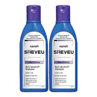  SHEVEU/赛逸 控油去屑止痒 洗发水  200ml*2