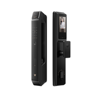 云米 全功能丨3D结构光人脸识别丨广角猫眼大屏丨全解锁方式云米门锁