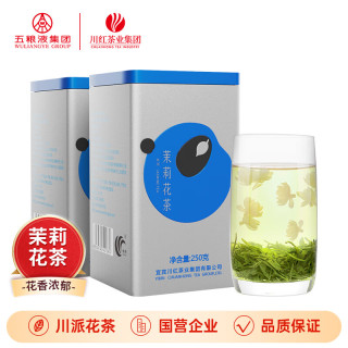 林湖飘雪 一级 茉莉花茶 浓香耐泡 500g