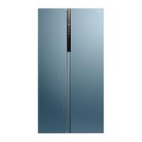 Midea 美的 果润精储系列 BCD-596WKPZM(E) 风冷对开门冰箱 596L 蓝色