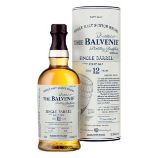 百富 BALVENIE12/14/15年苏格兰单一麦芽威士忌700ml进口洋酒斯佩塞产 百富12年单桶700ml