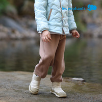 丽婴房【厚款加绒】儿童裤子男童休闲长裤女童裤子儿童秋冬款厚款长裤 活力浅紫 120 cm