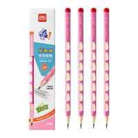 得力（deli）洞洞笔铅笔书写铅笔易抓握儿童矫姿学生练字笔礼物HC806-学生开学礼物