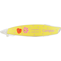 国誉(KOKUYO)Tyakasha塔卡沙联名Campus原纸色替芯式笔型修正带金属切头涂改带5mm*6m黄色1个WSG-TW3MT5506-8 【本体】塔卡沙 黄色 1个