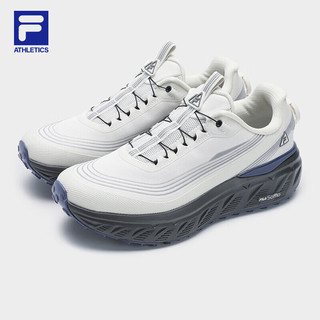 斐乐（FILA）BOA探险家1+跑步鞋男鞋2025户外徒步鞋运动鞋 亮灰/米绿色-LS 44