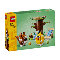 LEGO 乐高 复活节系列 40709 春日动物乐园