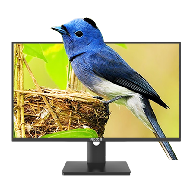 wescom 27英寸4K IPS广视角100%SRGB高色域 滤蓝光不闪屏 制图影音显示器