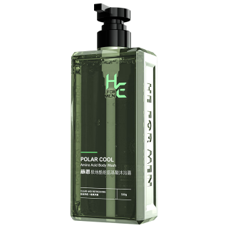 H&E 赫恩 男士极地酷能氨基酸沐浴露 500g